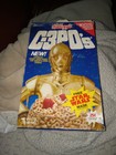 Vintage Star Wars C3pos Original Cereal Box With Storm Trooper Box