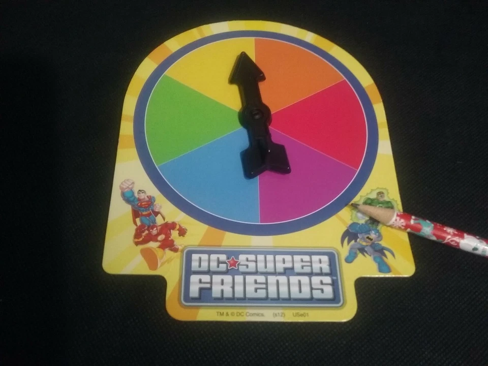 Joker Fun House Game DC Super Friends Wonder Forge 2012 Replacement Spinner ** - Image 4 of 4