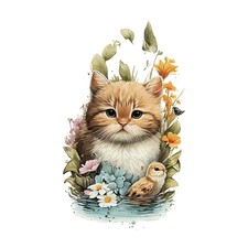 Adesivi Murali Gatti 3D - Decorazione Divertente Per Auto E Casa