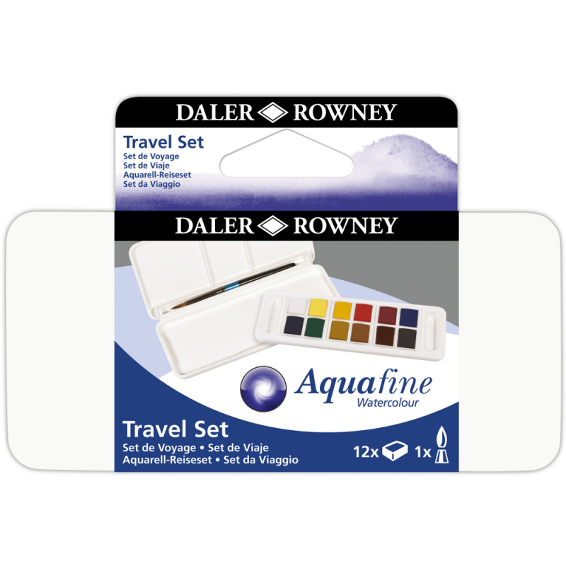 Daler-Rowney Aquafine Travel Set (13pc)