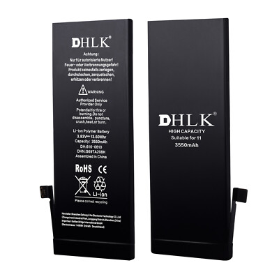 Akku für iPhone 11 Batterie 3.550mAh Ersatz für Apple Battery APN hohe Kapazität