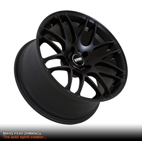 VMR V718 18 Inch Matt Black Wheels Rims 5x112 for VW GOLF GTI R32 R ...