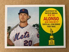 2020 Topps Archives ‘60 All-Star Rookies #60AR-PA Pete Alonso Baseball Card