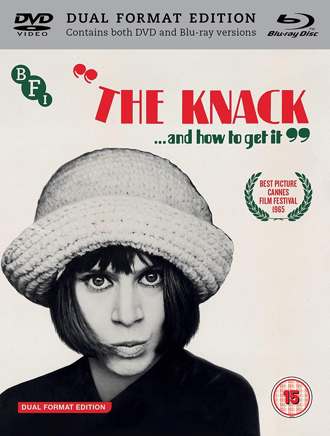The Knack  Dual Format  Blu-Ray / DVD  Brand New  Rita Tushingham