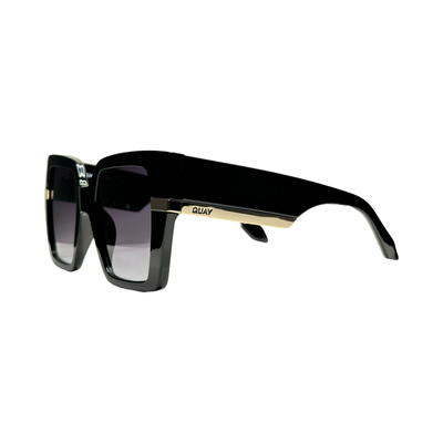 NEW QUAY women\'s notorious oversized sunglasses in black Quay Notorious Women main image 3