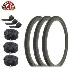 ALTA HIGH PERFORMANCE Bicycle 24" x 1.75" BlackWall TIRES CORDOBA 9pc For TRIKE.