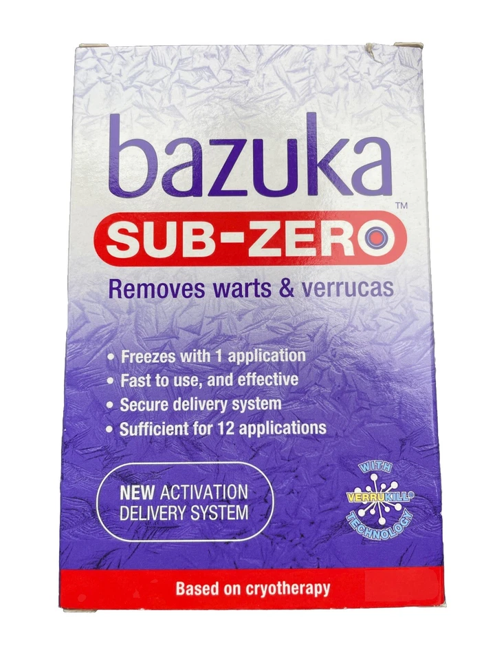 Bazuka Sub-Zero Freezing Device for Warts and Verrucas 50ml (043)