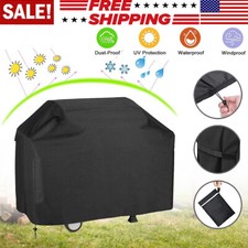 57 Inch BBQ Gas Grill Cover Barbecue Waterproof Outdoor Heavy Duty UV Protection