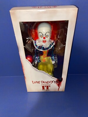 Pennywise Living Dead Dolls Horror IT The Movie Mezco Toyz New | eBay