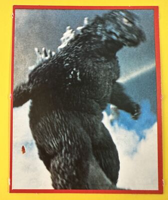 No.25 Godzilla  Card Japanese Morinaga TOHO TOHO EIZO F/S