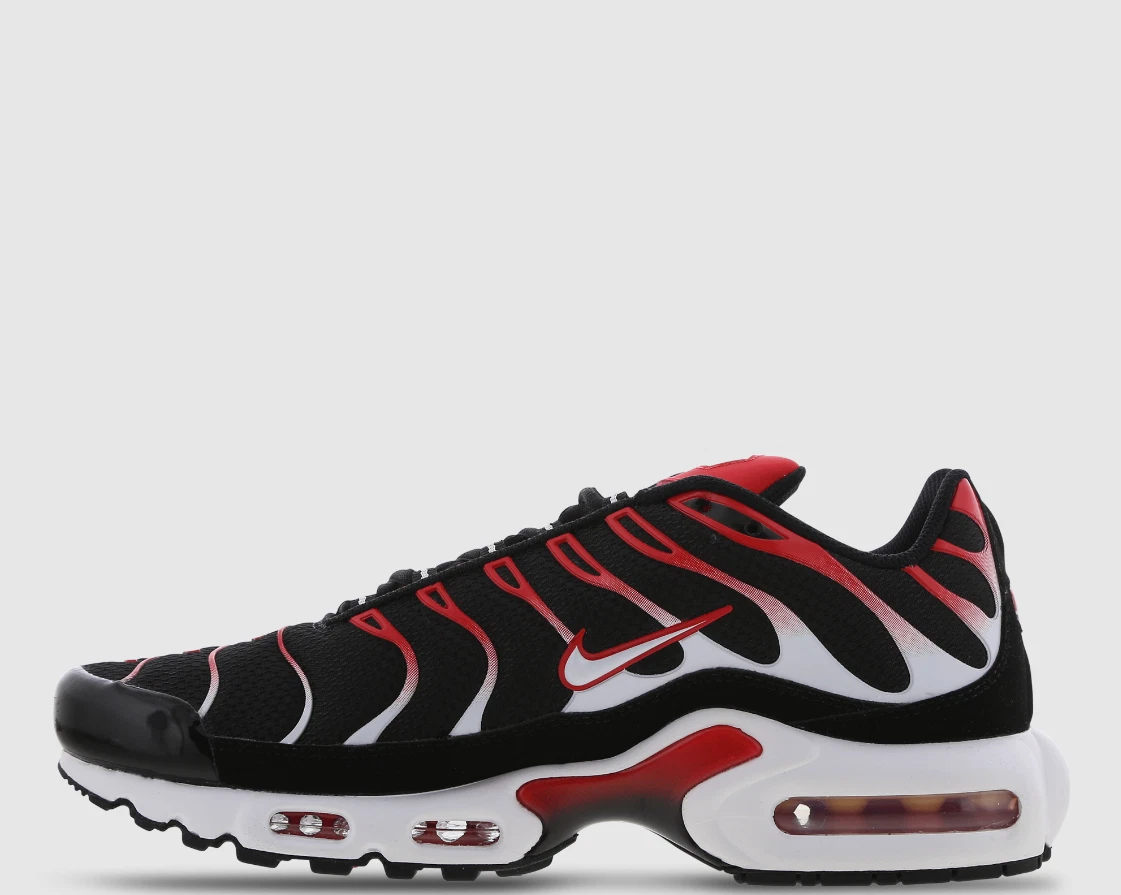 black univ red white