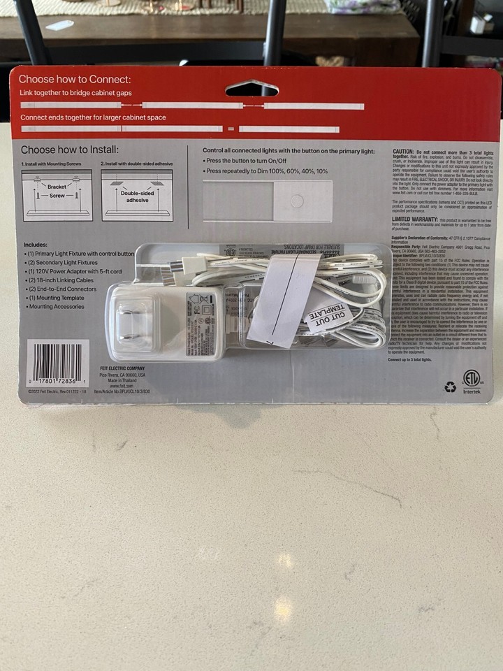 10in Super Bright Ultra Slim LED Under Lights eBay