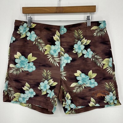 Tommy Bahama Swim Trunks Men's S Brown Relax Mesh Lined