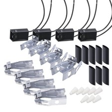 330031 Range Burner Receptacle Kit 4 Pack for Whirlpool Kenmore Range Stove