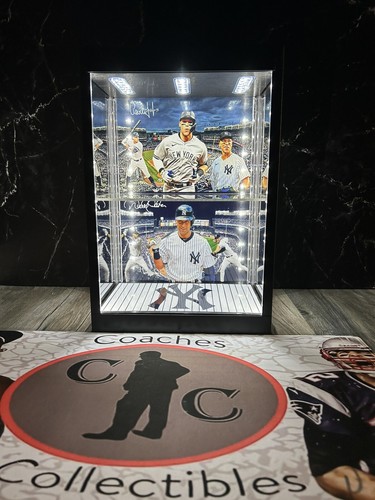 Aaron Judge & Derek Jeter PSA & BGS custom LED sports card display case ๐ฅ - Picture 7 of 11