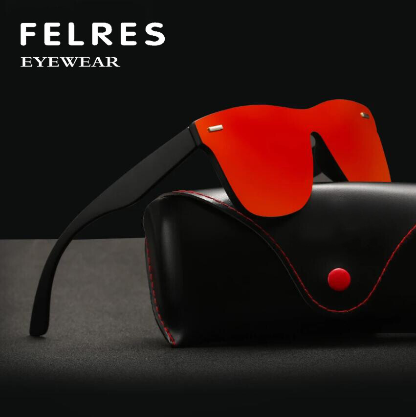 FELRES Square Polarized Sport Sunglasses For Men And Women – UV400 Protection For Outdoor Driving, Fishing, And Retro Style