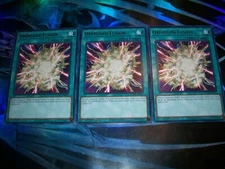 3x Overload Fusion 1st Edition Rare MAZE-EN056 Yu-Gi-Oh!