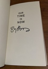 Stacey Abrams Signed Book Our Time Is Now 