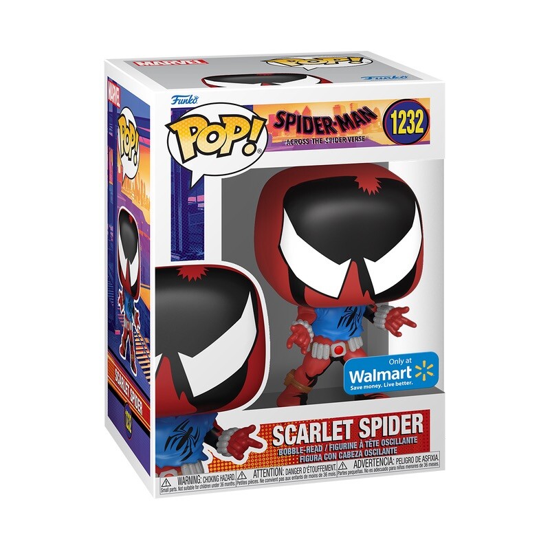 Funko POP! Spider-Man: Scarlet Spider #1232 Spider-Verse WALMART