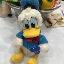 Vintage Donald Duck Plush Disneyland Walt Disney World Korea 10  NWT