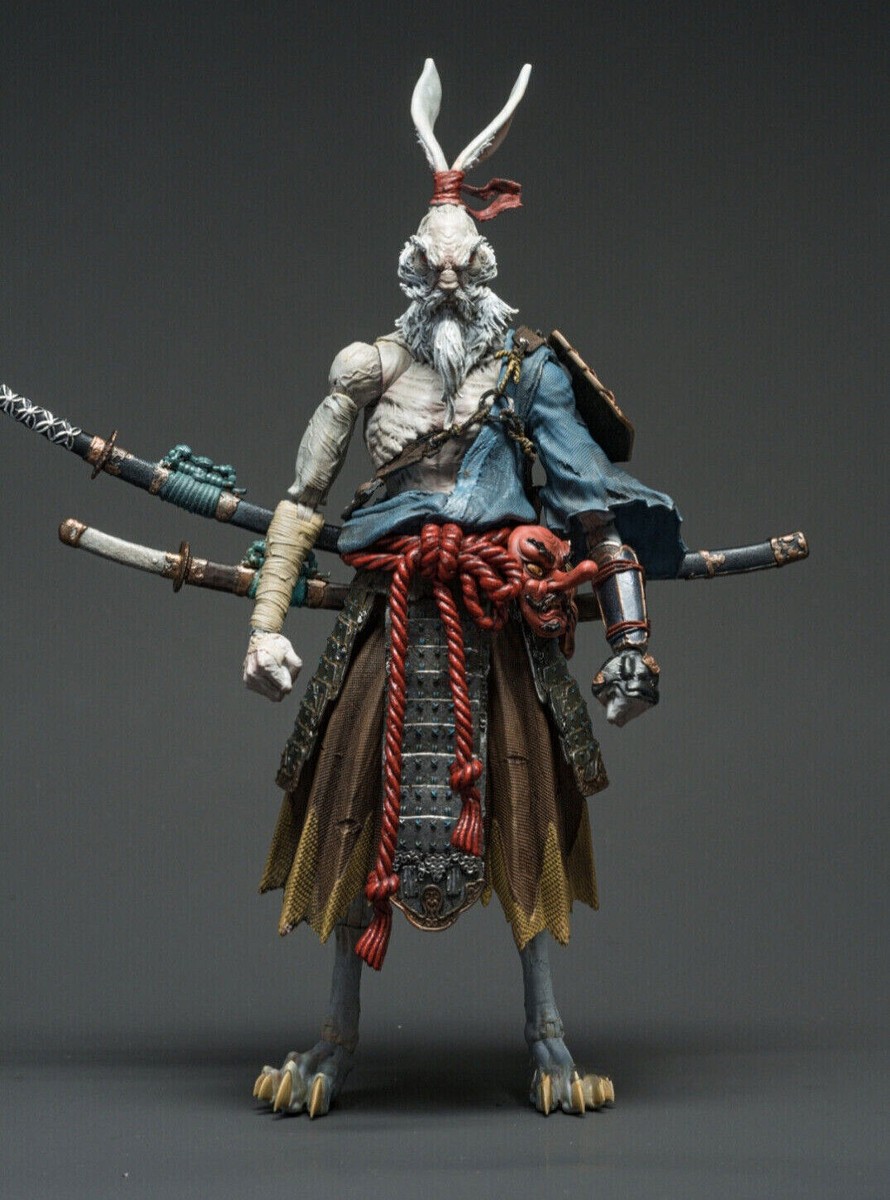 き*す様 1/12 MAESTRO UNION 　アメトイ　　フィギュア　6イン IN Stock Maestro Union MU-FP004 1/12 Rabbit Man Sword Hero 6