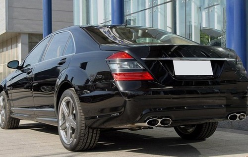 Für Benz S350 S400 S500 S550 S600 AMG S63 S65 Endrohre Auspuffblende Auspuff Neu - Picture 5 of 5