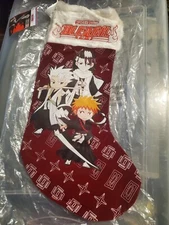 Bleach Ichigo Grimmjow Holiday Christmas Stocking Anime Rare HTF Oldstock 