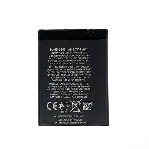 New Battery BL-4D 1200mAh For Nokia BL 4D N97 mini N8 E5-00 Not applicable 808 - Picture 3 of 3