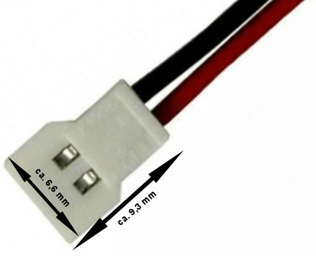 Lipo Max Performance Akku, 3,7 V, Volt, 100mAH, JST XH2.54 2-Pin, Walkera Plug - Bild 3 von 3