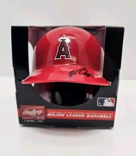 Los Angeles Angels Autographed Signed Mini Helmet 
