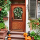 20 inch Spring Wreaths for Front Door with White Berries Green Wreath ...