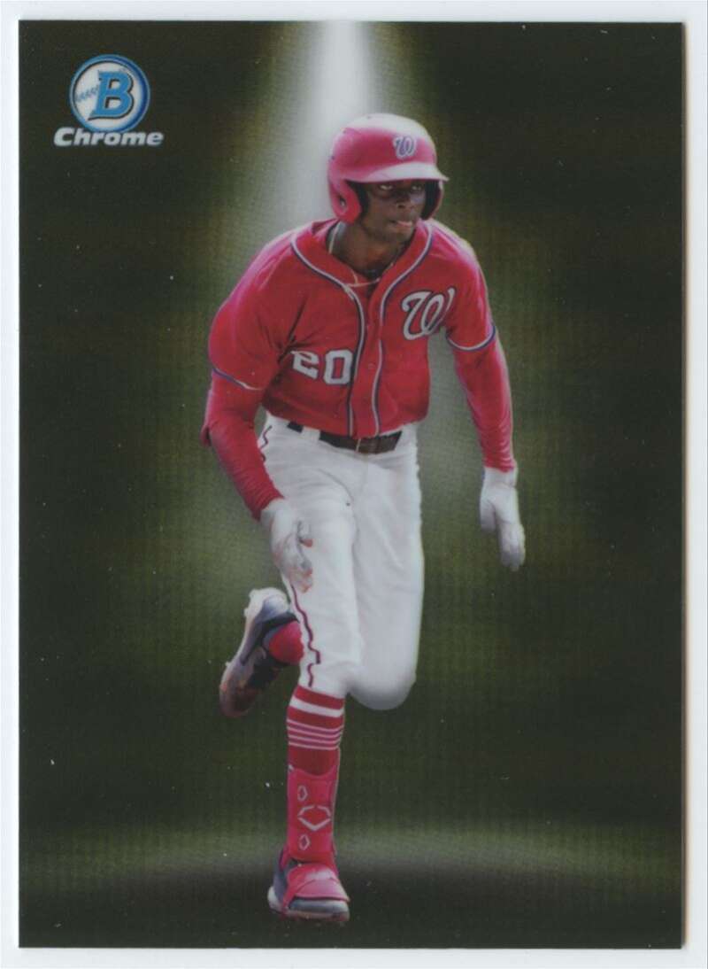 2023 Bowman Spotlights Refractor #BS-20 Cristhian Vaquero Washington Nationals