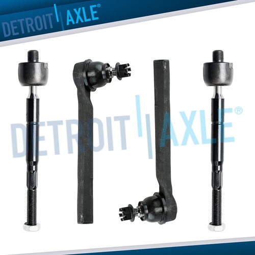 Front Outer Inner Tie Rod End for 2005 2006 2007 2008 2009 2010 Honda