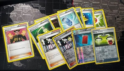 Pokemon TCG XY Generations Trainer Karten Lot Reverse Holo Imakuni Clemont Red Car