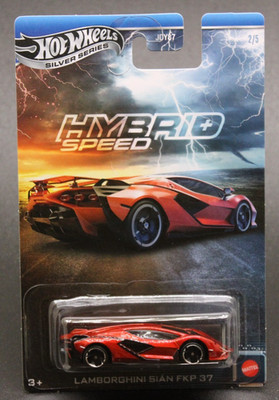 Hot Wheels  -  2025  ''Lamborghini Sian FKP 37  ''  Silver Series  / Hybrid Speed