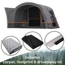 VANGO COVE III LOW AWNING BUNDLE DRIVEAWAY KIT CARPET & FOOTPRINT FOR CAMPERVAN
