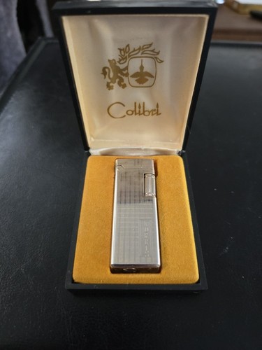Vintage Colibri lighter & Presentation Box For Parts or Repair 