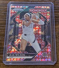 A’ja Wilson 2024 Panini Prizm Monopoly WNBA All-Star Free Parking #WNBA3 Aces