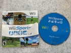 WII SPORTS disc AND SLEEVE NINTENDO WII SYSTEM CONSOLE GAME NES HQ