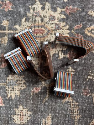 Four 40-Pin GPIO Ribbon Cable (8-Inch) for Raspberry Pi with TFT  Disp