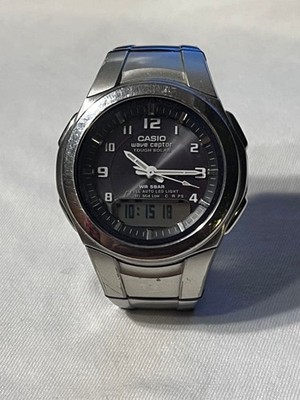 CASIO Wave Ceptor WVA-400 Solar Radio-Controlled Men's Watch From Japan