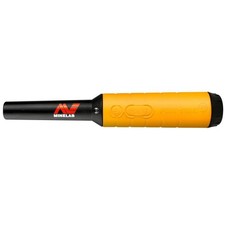 Minelab Pro Find 35 Waterproof Pinpointer Bundle with Black Lanyard, Yellow