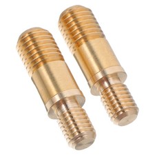 2 Sets Pool Cue Extension Screws Copper Billiard Joint Connecting Repairing
