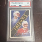 2000 Fleer Tradition PSA 9 Mint Tom Brady Rookie RC #352 Rookies To Watch
