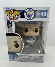 Funko Pop Vinilo Fútbol Phil Foden 49 Manchester City Figura Coleccionable NUEVO UK