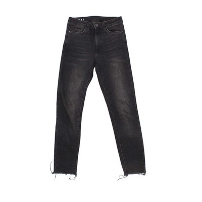 M&S Damen Jeans UK 6 schwarz 100% andere Straight