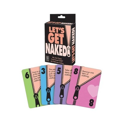 Kheper Games Let's Get Naked Card Game Adult Party Card Game