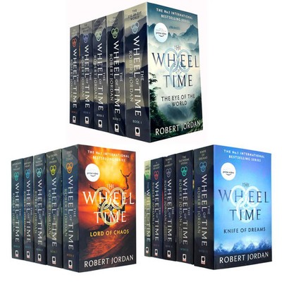 The Wheel of Time Series 1-15 Books Collection Set Pack By Robert Jordan NEW