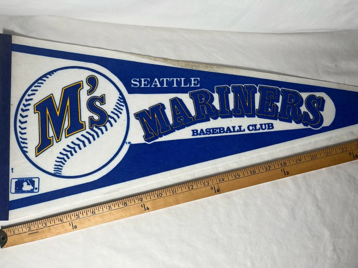 Seattle Mariners Baseball Vintage Sports Pennants and Flags for