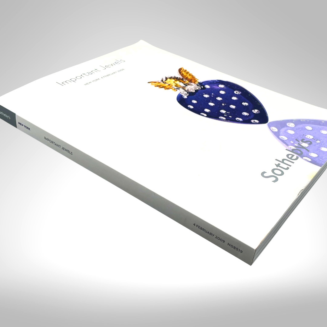 Sothebys Important Jewels Auction Catalog Feb 4 2009 New York Danielle Steel